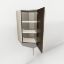 Picture of 45 Degree Corner Long Wall Cabinet  42" High