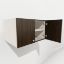 Picture of Two Door 24" Deep Refrigerator Wall Cabinets 21" High