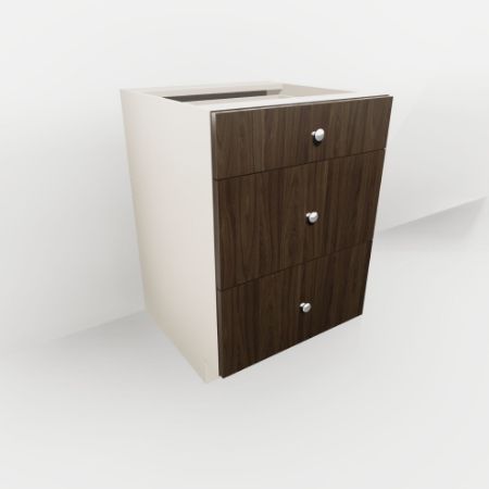 Picture for category Three Drawer Vanity Base Cabinets