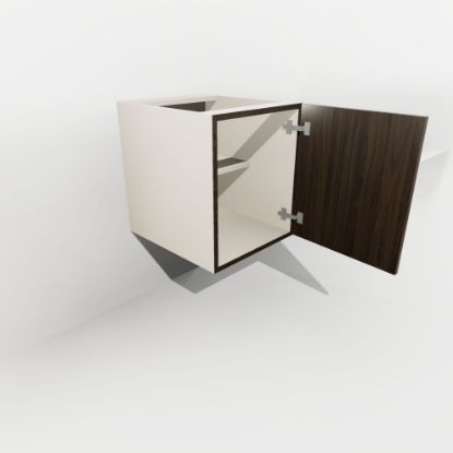 Picture of Single Door Full Height Floating Vanity Base Cabinet